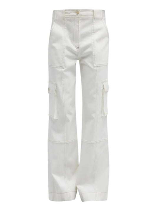 TWP Stretch Coop Off-White Cargo Pants
