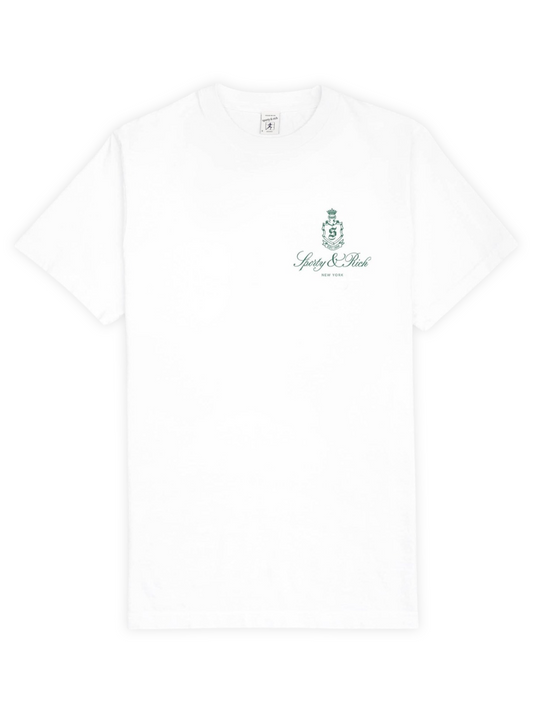 Sporty & Rich Vendome T-Shirt in White