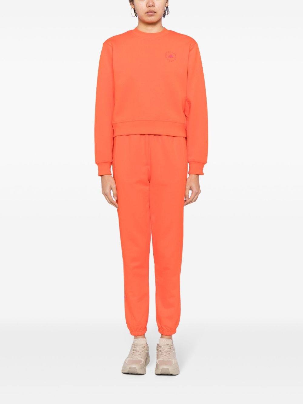 Adidas x Stella McCartney Long Sleeve Sweatshirt in Orange