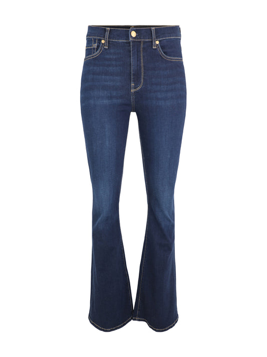 7 For All Mankind Slim Illusion High-Waist Ali Jeans in Tried & True
