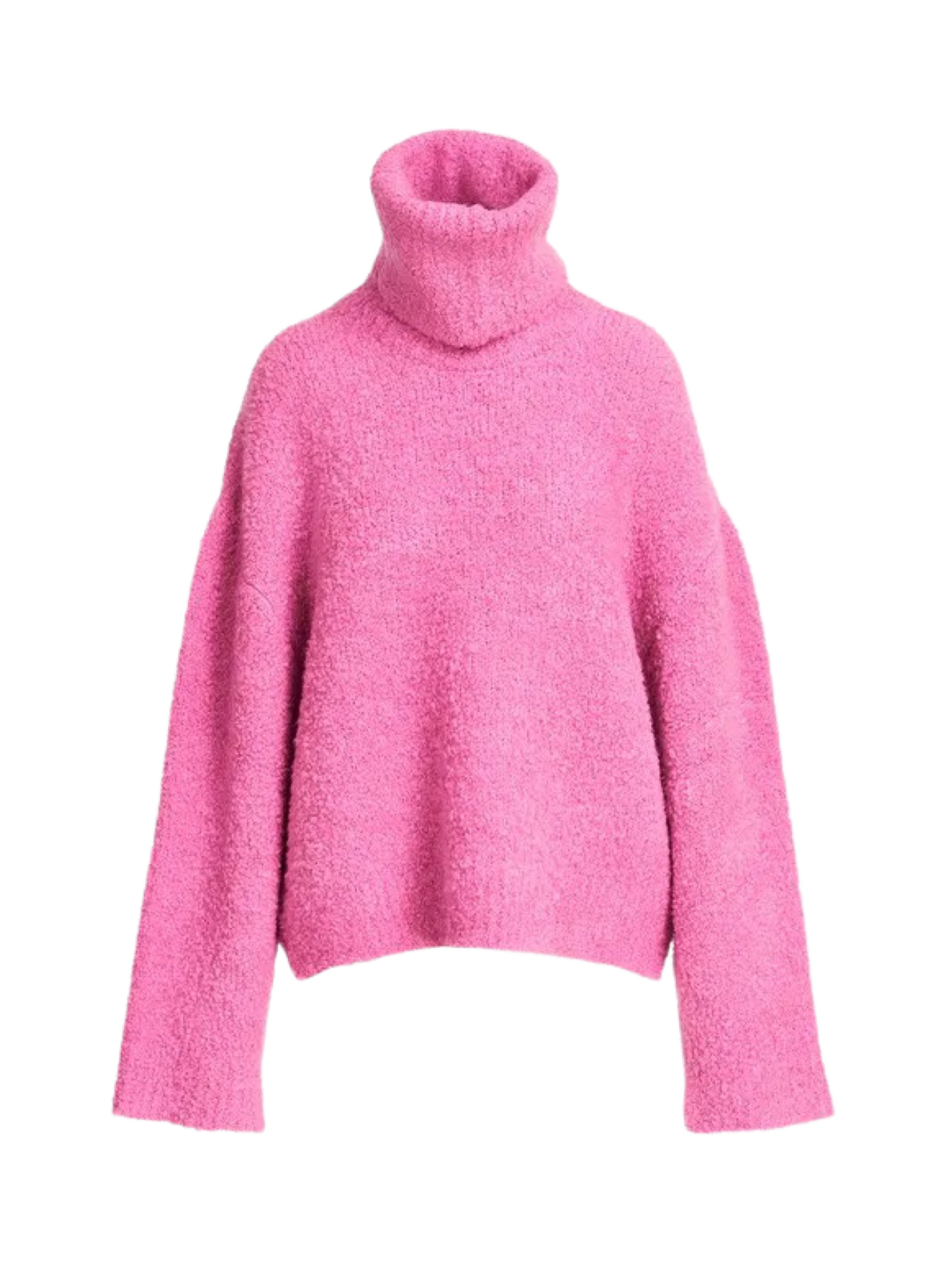 Topshop pink clearance turtleneck sweater