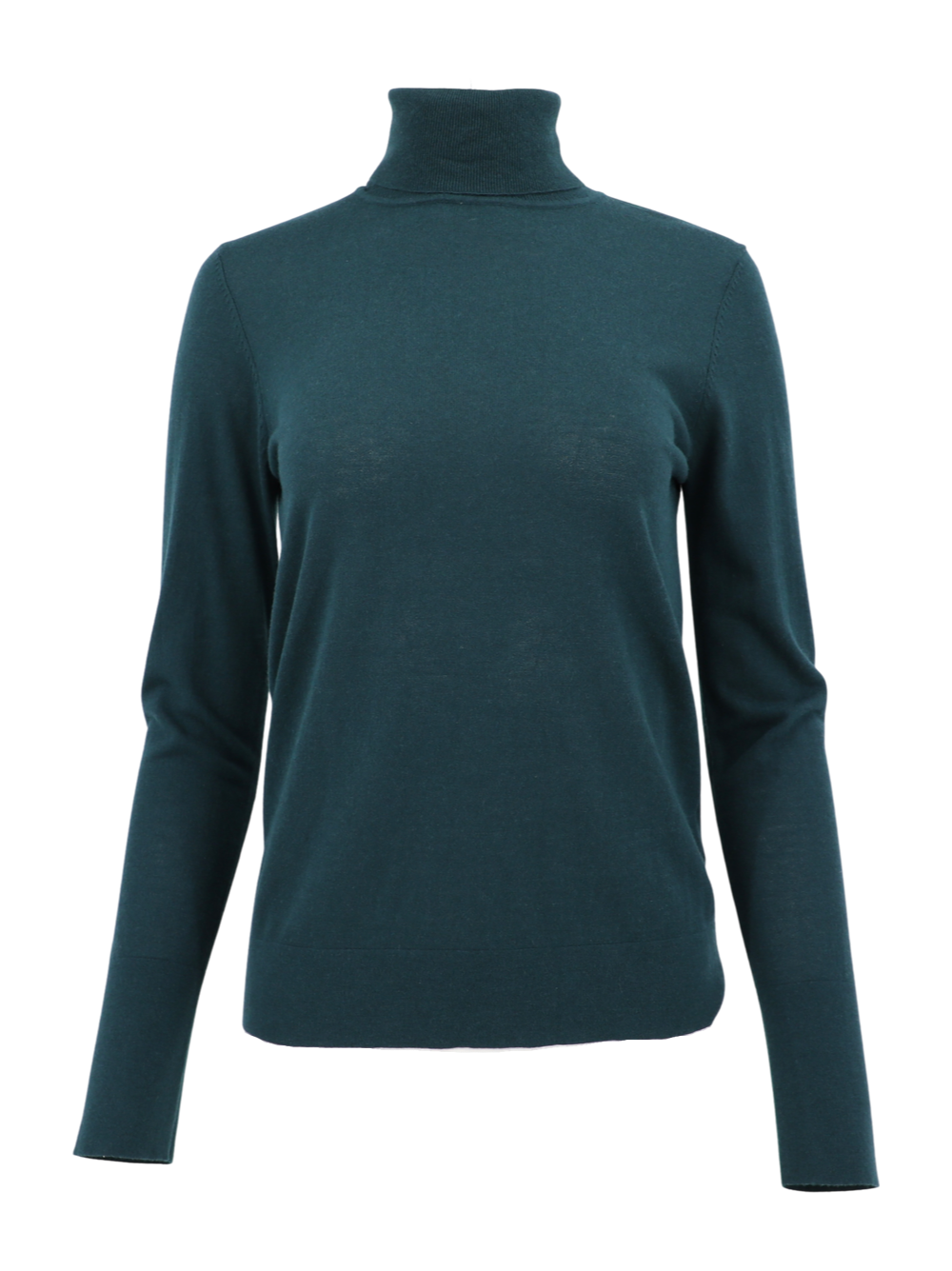Kinross Silk/Cashmere Seapine Turtleneck